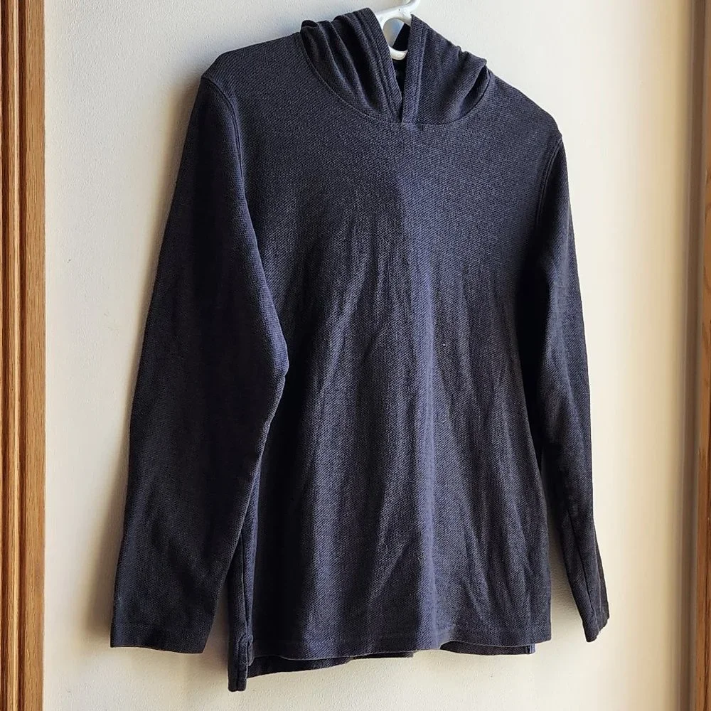 Levi's Black Hooded Jersey Size Medium